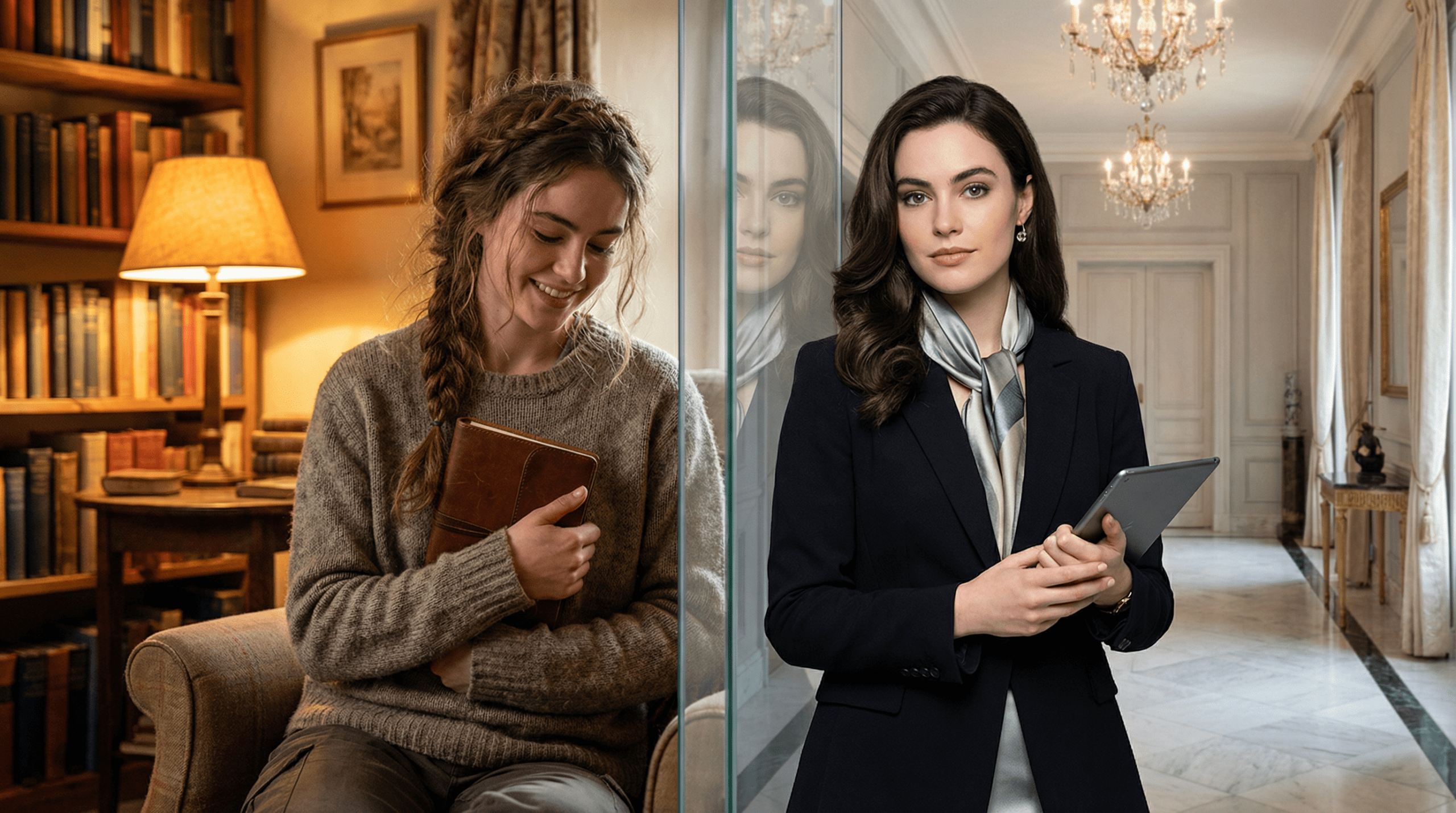 twin sister switch story